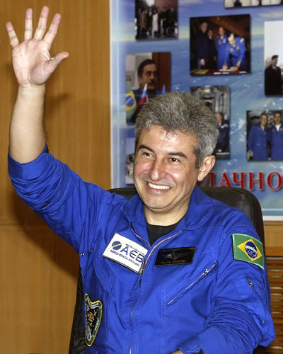 Brazil's First Astronaut to Carry Nation's Flag, Hopes Spaceward